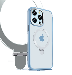 Чохол Crystal Matt з підставкою MagSafe iPhone 15 Pro Max Sierra Blue 1680-4 фото