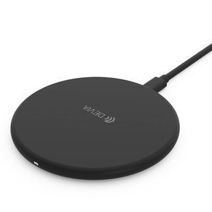 Безпровідна зарядка DEVIA Ultra-Thin Wireless Charger Comet 552 фото