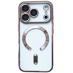 Чохол Shining with MagSafe на iPhone 17 Pro Rose Gold 4067-0 фото