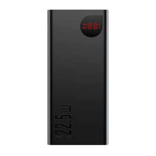 Power Bank Baseus Adam Metal Digital Display Quick Charge 20000mAh 22.5W Black 4233-0 фото