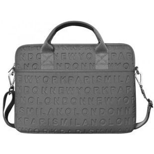 Сумка для ноутбука WiWU Waterproof Lycra Cosmo Laptop Slim 15'16' Gray 2403-1 фото