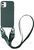 Чохол силіконовий з ремінцем Crossbody для iPhone 11 Forest Green 1195-4 фото