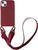 Чохол силіконовий з ремінцем Crossbody для iPhone 14 Plus Rose red 1204-1 фото