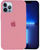 Silicone Case FULL iPhone 14 Pro Light pink 129-5 фото