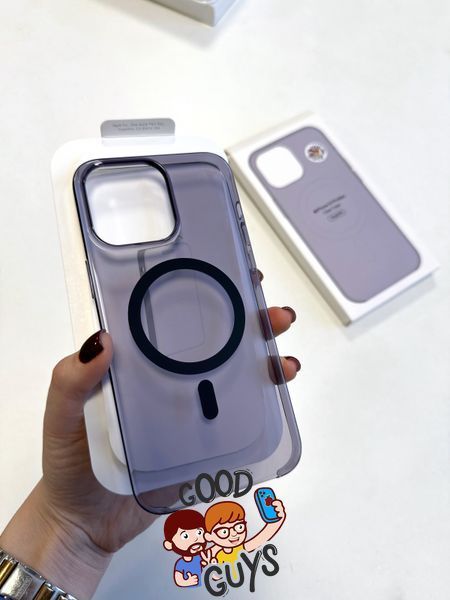 Чохол Clear Case 1:1 with MagSafe iPhone 15 Plus Фіолетовий 1640-1 фото
