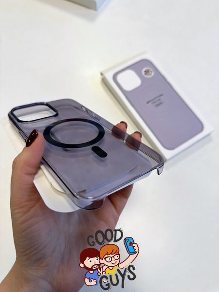 Чохол Clear Case 1:1 with MagSafe iPhone 15 Plus Фіолетовий 1640-1 фото