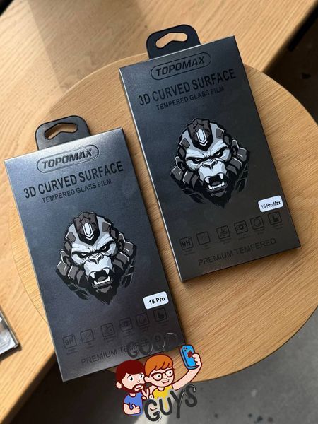 Захисне скло TOPOMAX Tempered Glass Film для iPhone 15 Pro Max 2854-11 фото