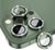 Скло (лінзи) для камери Diamonds Lens для iPhone 15 Pro/15 Pro Max Dark Green 1811-8 фото