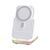 Павер банк 4в1 Magnetic Battery 5000mAh Foldable Wireless Portable Charger with Stand White 2228-0 фото