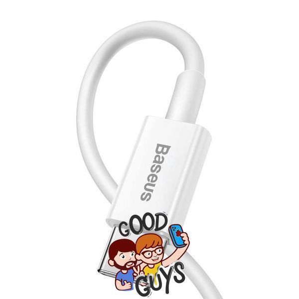 Кабель Baseus [Type-C to Lightning] PD 20W CALTYS-C02 2m White 2868-0 фото