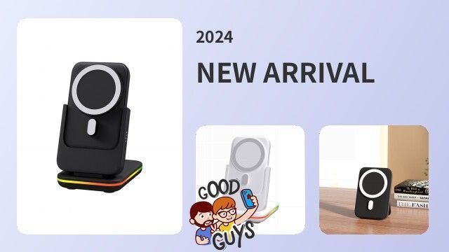 Павер банк 4в1 Magnetic Battery 5000mAh Foldable Wireless Portable Charger with Stand White 2228-0 фото