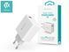 Адаптер DEVIA [USB-C] Smart Series PD Quick Charger EU 20W White Квадратний 525-1 фото 1
