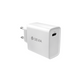 Адаптер DEVIA [USB-C] Smart Series PD Quick Charger EU 20W White Квадратний 525-1 фото 2
