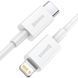 Кабель Baseus [Type-C to Lightning] PD 20W CALTYS-C02 2m White 2868-0 фото 4