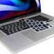 Чорна накладка на клавіатуру з літерами для MacBook Pro 13" (2020-2022) / Pro 16" (2019) with TOUCH BAR Return малий 2352-2 фото 3
