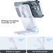 Павер банк 4в1 Magnetic Battery 5000mAh Foldable Wireless Portable Charger with Stand White 2228-0 фото 6