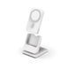 Павер банк 4в1 Magnetic Battery 5000mAh Foldable Wireless Portable Charger with Stand White 2228-0 фото 2