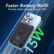 Павер банк 4в1 Magnetic Battery 5000mAh Foldable Wireless Portable Charger with Stand White 2228-0 фото 11