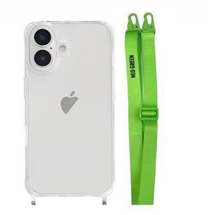 Чохол Armored з ремінцем Crossbody для iPhone 16 Neo Green 2518-16 фото