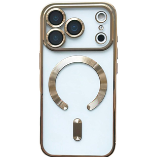Чохол Shining with MagSafe на iPhone 17 Pro Gold 4067-1 фото