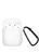 Чохол для AirPods 1/2 з карабіном White 264-5 фото
