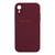 Чохол Silicone case Full + Camera NO LOGO iPhone XR Marsala 4204-8 фото