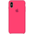 Silicone Case FULL iPhone X,Xs Barbie pink 114-46 фото