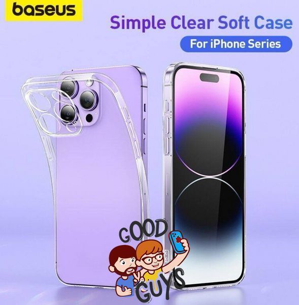 Чохол BASEUS Simple Series для iPhone 16 Pro Max Прозорий 2836-3 фото