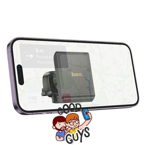 Автомобільний тримач HOCO H44 Air Outlet Car Holder Black 2857-0 фото