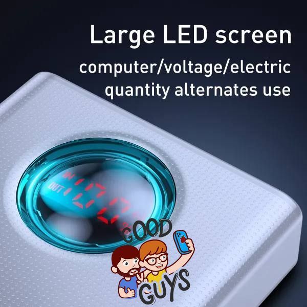 Павер бенк Baseus Amblight Digital Display Quick Charge 30000mAh 65W Overseas Edit Black 3014-0 фото