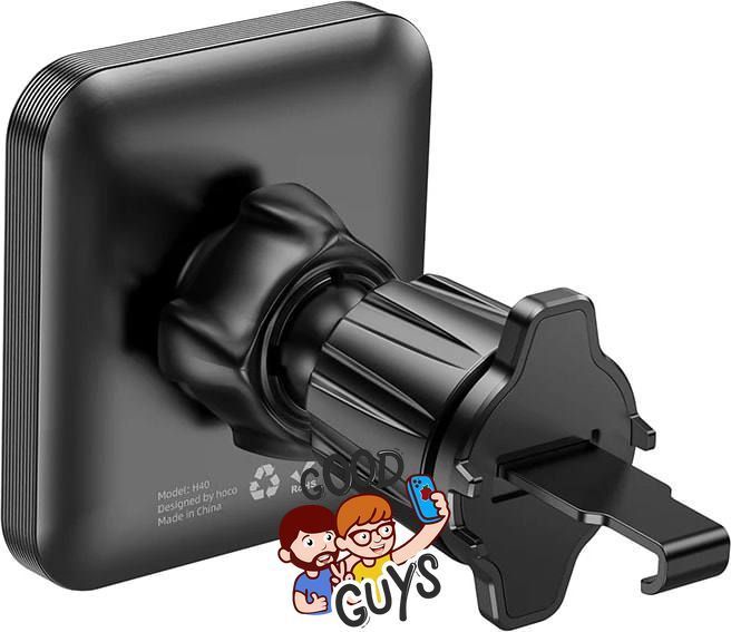 Автомобільний тримач HOCO H44 Air Outlet Car Holder Black 2857-0 фото