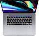 Чорна накладка на клавіатуру з літерами для MacBook Pro 13" (2020-2022) / Pro 16" (2019) with TOUCH BAR Return великий 2352-3 фото 2