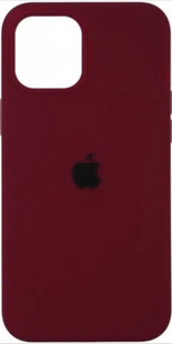 Silicone Case FULL iPhone 12 Mini Marsala 120-51 фото