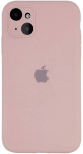 Чохол Silicone case Full + camera iPhone 13 Pink sand 1066-34 фото