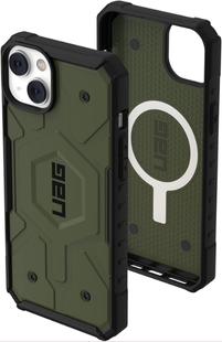 Чохол протиударний UAG Pathfinder з MagSafe для iPhone 13 Green 1008-1 фото