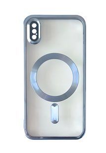 Чохол Shining with MagSafe на iPhone X,Xs Sky Blue 2824-8 фото