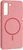 Чохол Silicone Case MagSafe для Samsung S21 FE Rose Pink 2943-3 фото