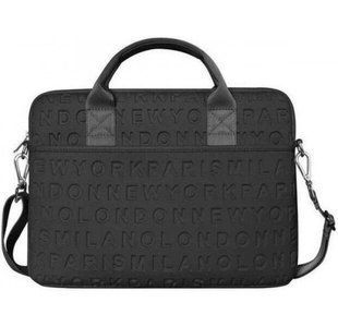 Чохол-сумка WIWU для ноутбуку 13"/14" Cosmo Slim Series Black 2613-0 фото