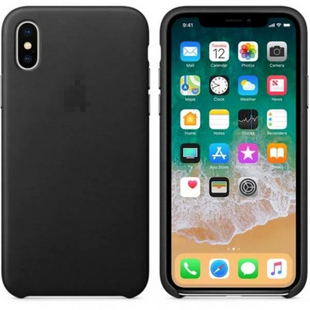 Чохол Leather Case iPhone X,Xs Black 246-3 фото