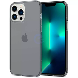 Чохол прозорий Spigen Flex для iPhone 15 Pro Black 2197-1 фото
