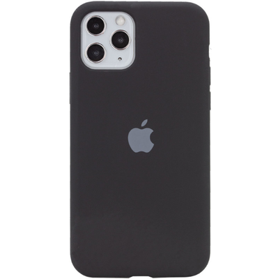 Silicone Case FULL iPhone 11 Pro Max Black 119-17 фото