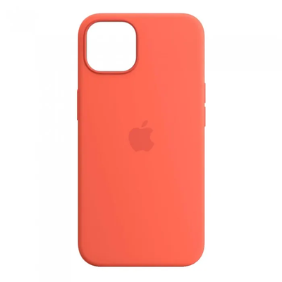 Silicone Case FULL iPhone 12 Mini Apricot 120-1 фото