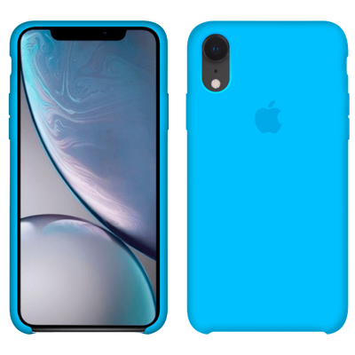 Silicone Case FULL iPhone XR Blue 116-15 фото