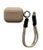 Чохол для AirPods 4 Matte Silicone Case Light Brown 2997-1 фото