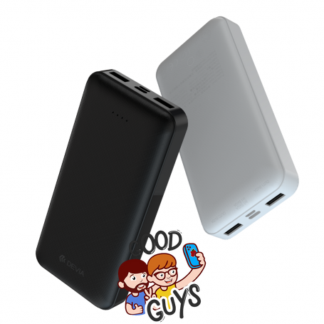 Power Bank Devia Kintone Series 20000 mAh Black 2405-1 фото