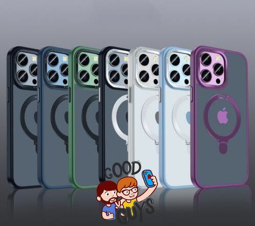 Чохол Crystal Matt з підставкою MagSafe iPhone 13 Pro Max Sierra Blue 1176-4 фото