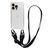 Чохол Armored з ремінцем Crossbody для iPhone 13 Pro Max Black 1482-1 фото