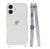 Чохол Armored з ремінцем Crossbody для iPhone 16 Silver 2518-17 фото