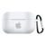 Чохол AirPods Pro з лого та карабіном Clear 268-11 фото