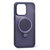 Чохол Crystal Matt з підставкою MagSafe iPhone 15 Dark Blue 1681-0 фото